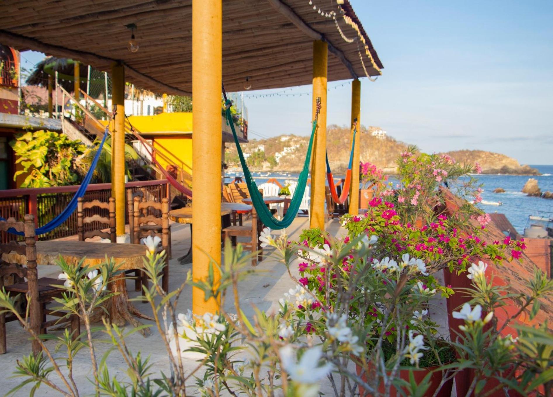 Hotel La Cabana Puerto Ángel Exterior foto